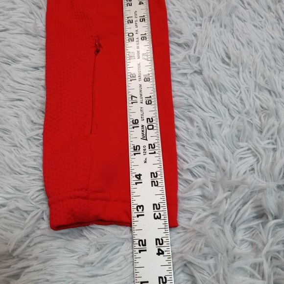 Chicago Blackhawks Womens Track Jacket Red Lightweight NHL Hockey Level Wear M‎ - Picture 12 of 14